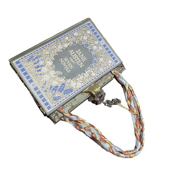 Collectible Vintage Jane Austen Seven Novels Book Bag Purse - Picture 4 of 10